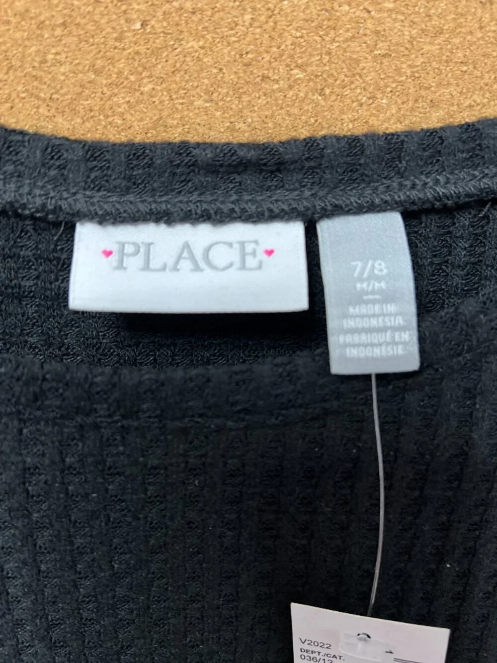 The Children's Place Girl M (7/8) Pullover Sweater Long Sleeve Black NWT